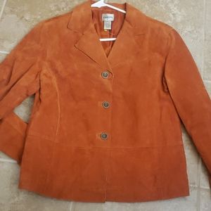 CHICO's leather Jacket